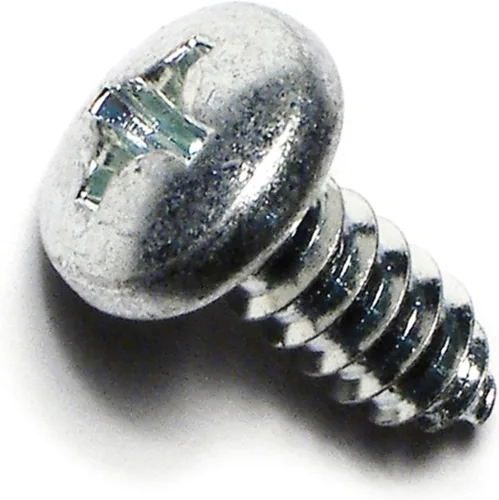 Vista 8 de Hard-to-Find Fastener 014973297435 - Tornillos de hoja metálica con cabeza Phillips Pan, 4 x 1, 100