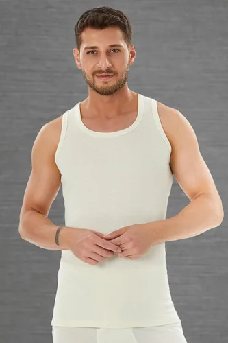Vista 7 de Camiseta sin mangas de lana merino para hombre, capa base 185, para esquí, senderismo, camping, caza, camiseta térmica ligera