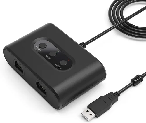 Vista 2 de MAYFLASH - Adaptador de controlador N64 para interruptormodelo OLED y adaptador para PC Windows N64 MF103