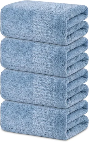 Vista 11 de SEISSO Toallas de baño, extra absorbentes y de secado rápido, toallas de fibra ligera, toalla de baño grande y suave de primera calidad