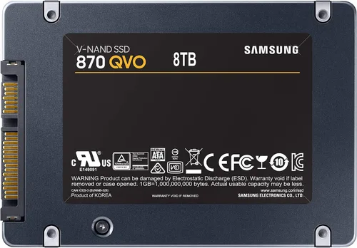 Vista 7 de SAMSUNG 870 QVO SATA III SSD 2TB 2.5" Unidad de Estado Sólido Interna, Actualiza la Memoria y Almacenamiento de PC de Escritorio o Portátil