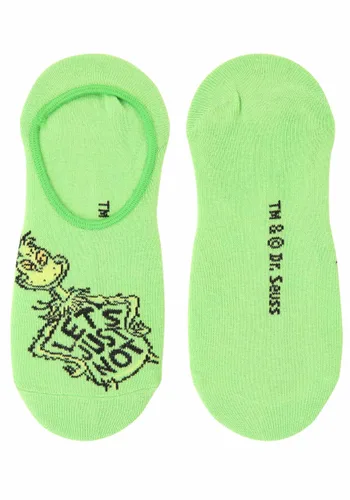 Vista 3 de Calcetas invisibles Dr. Seuss Grinch paquete de 6 Multicolor