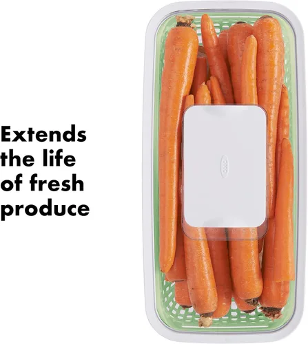 Vista 4 de OXO Good Grips GreenSaver Produce Keeper & Herb Keeper Bundle