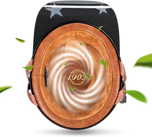 Vista 4 de Cascos para motocicleta de adultos, casco de béisbol de motocicleta, aprobado por DOT para hombres y mujeres con visera, casco de media cáscara