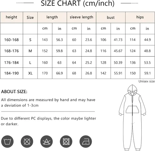 Vista 5 de Fisyme Pijama de una sola pieza para adultos de alienígena verde para mujeres y hombres, traje de dormir de una pieza de manga larga