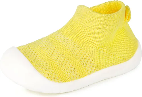 Vista 7 de Zapatos de bebé Pantuflas para niños pequeños, calcetines para niños y niñas, suela antideslizante