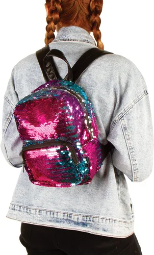 Vista 6 de Style.Lab 76611 de Fashion Angels Magic - Mini mochila con lentejuelas, multicolor y plateado