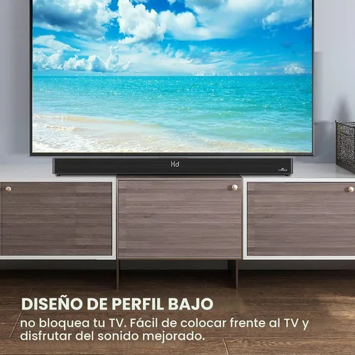 Vista 5 de LARKSOUND Barra de sonido 2.1 de 36 pulgadas para TV con subwoofers