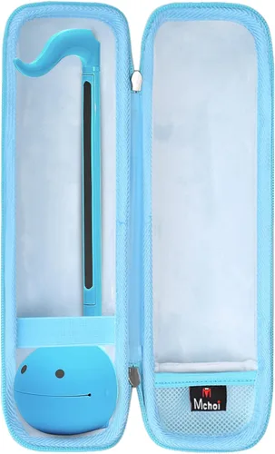 Vista 13 de Mchoi Estuche Duro de Transporte Compatible con Otamatone, Instrumento Musical Electrónico Japonés de Caracteres Portátil Sintetizador por