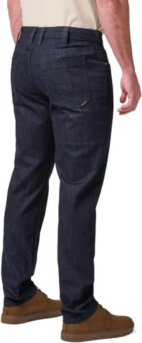 Vista 3 de 5.11 Tactical Defender-Flex Slim Jeans para hombre, cintura ajustada, 7 bolsillos, estilo 74465