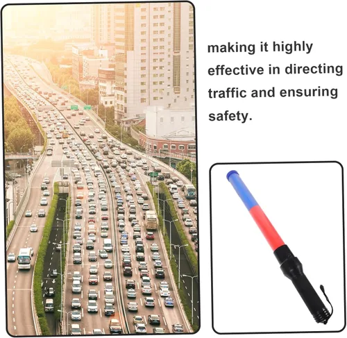 Vista 5 de MAGICLULU Tráfico luminoso reutilizable LED Cheering Stick para conciertos Alertas de emergencia Control de tráfico Eventos comunitarios