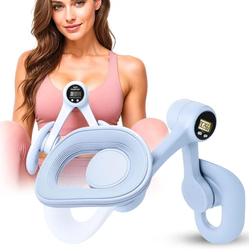 Vista 8 de Smart Thigh Master Dispositivos de ejercicio ajustables para suelo pélvico para mujeres y hombres con pantalla de contador automático