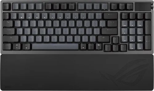 Vista 18 de ASUS ROG Azoth 96 HE Teclado inalámbrico para juegos con efecto Hall – 96% tamaño completo, trimodo, interruptor magnético intercambiable en Negro