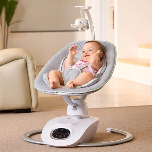 Vista 9 de Momcozy CocoSway - Cojines de columpio para bebé