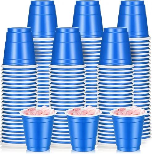 Vista 11 de Layhit Paquete de 200 vasos de chupito de plástico de 2 onzas, vasos desechables, vasos de boda, fiesta de cumpleaños, suministros para servir Negro