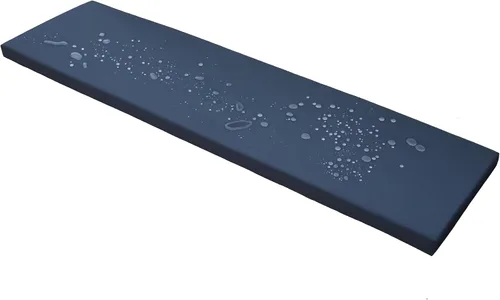 Vista 15 de Ginsimar Cojín impermeable para banco/columpio, para exteriores e interiores, cojines para muebles de patio (azul marino, 48 x 18 x 2 pulgadas)