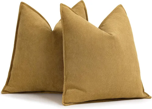 Vista 38 de ZWJD - Juego de 2 fundas de cojín decorativo de 16 x 16 pulgadas, de felpilla, con diseño elegante, suaves, para sofá, cama y decoración del hogar