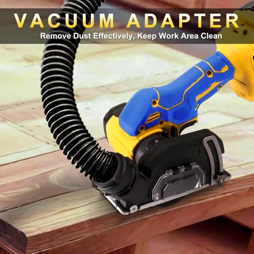 Vista 6 de Herramienta de corte inalámbrica compatible con batería DeWalt de 20 V MAX Sierra compacta sin escobillas con cuchillas de 3 pulgadas, mini sierra