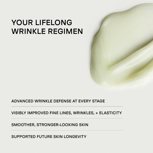 Vista 2 de U Beauty The SMOOTH Dynamic Wrinkle Defense Serum - Complejo multipéptido, péptidos de cobre, retinol, exosomas de centella, proteína de seda vegana