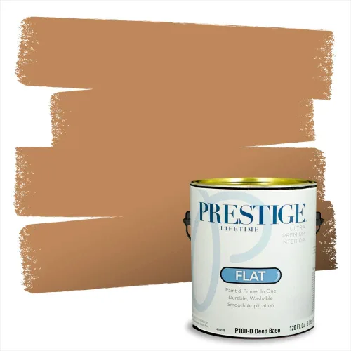 Vista 29 de Pintura 2 en 1, para primera mano y para exterior, de Prestige Paints, E100-N-1120BM