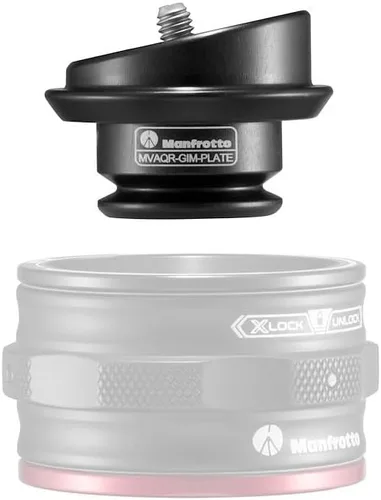 Vista 2 de Manfrotto Move Quick Release System GIM-Pod Plate, Gimboom Accesorios, Estabilizador de Cámara, Placa de Cámara para CSC, para Creación