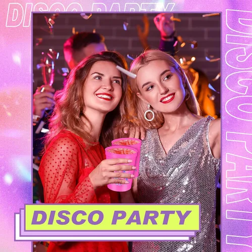 Vista 5 de Tioncy 50 vasos de plástico de 16 onzas para fiesta de discoteca para despedida de soltera, vasos reutilizables a granel de los años 70, 80, 90
