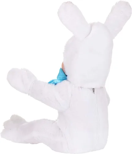 Vista 3 de Disfraz de conejo de Pascua blanco Disfraces de Pascua para bebés