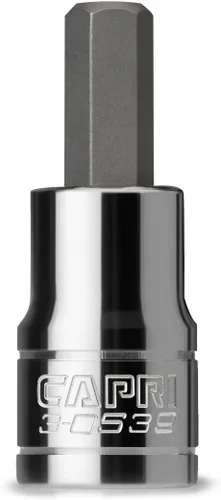 Vista 9 de Capri Tools 3-0531 2 mm Llave allen hexagonal, 1/4-pulgada de unidad, métrica