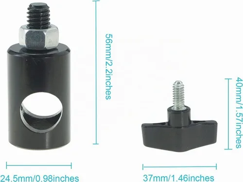 Vista 5 de Adaptador rápido convertidor de 3 piezas con soporte de montaje