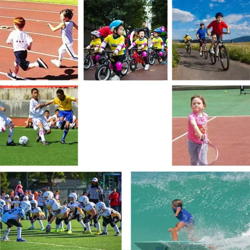 Vista 7 de Conjunto de camisetas y pantalones de béisbol de compresión para niños y jóvenes, camisas atléticas de manga larga, pantalones de fútbol, pantalones