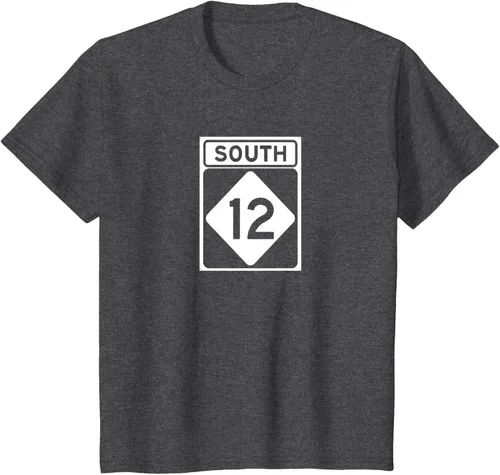 Vista 26 de Highway 12 South NC Outer Banks North Carolina Hwy - Camiseta, Negro, S