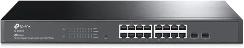 Vista 7 de TP-Link TL-SG2008 V3 8 puertos Gigabit Smart Managed Switch Omada SDN Integrado IPv6 Enrutamiento estático L2/L3/L4 QoS, IGMP y agregación