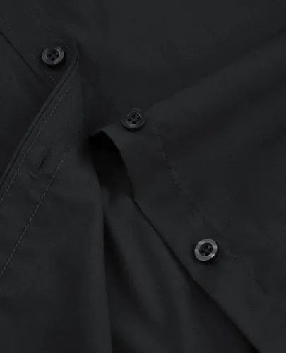 Vista 4 de siliteelon Camisas de vestir con botones para mujer, camisas de vestir de manga larga para mujer, camisas de trabajo de algodón de ajuste regular