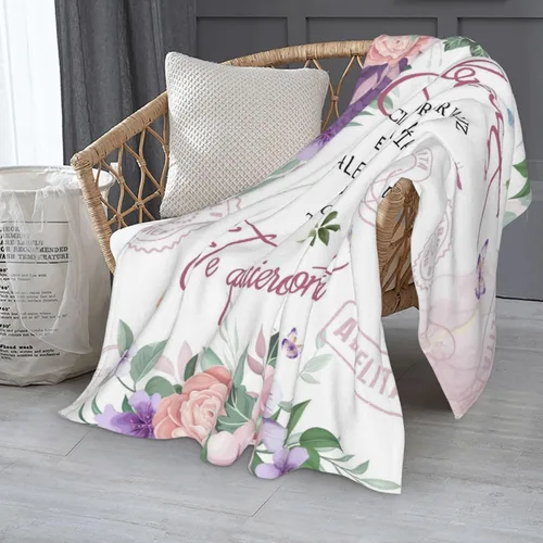 Vista 8 de Regalos de Abuela en español, manta de abbuelita de 60 x 50 pulgadas, regalos para abuelo en español, regalos para abuela en español, regalo