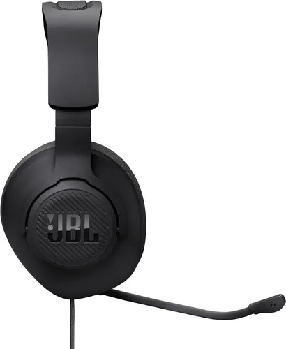 Vista 10 de JBL Quantum 100M2 - Auriculares con cable para juegos con micrófono omnidireccional, desmontable con opción de silencio y almohadillas de espuma