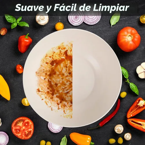 Vista 3 de ShineMe Juego de Ensaladera, Ensaladera Grande de 9.8 Pulgadas con Tapa, Ensaladera de Bambú con Juego de 4 Cuencos Pequeños para Snacks y Blanco