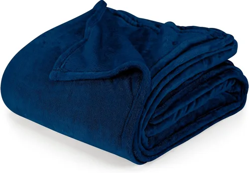Vista 53 de Utopia Bedding Manta de forro polar negro, tamaño individual, ligera, mullida, suave, antiestática de microfibra (60 x 80 pulgadas)