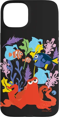 Vista 9 de Funda para iPhone 16 Disney PIXAR Finding Dory Nemo, Marlin y Hank
