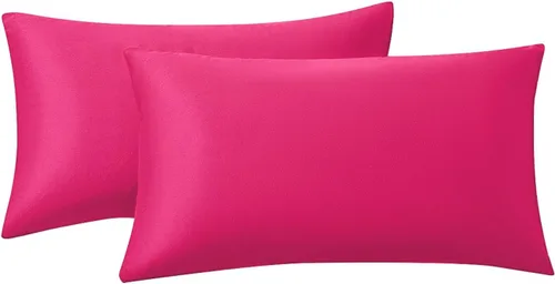 Vista 30 de RainRoad Fundas de Almohadas Decorativas Negras Juego de 2 de Terciopelo Suave 18x18 Pulgadas para Sofá Cama (Negro, 18" x 18"(Paquete de 2))