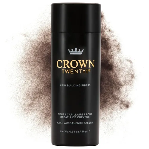 Vista 7 de CROWN Fibras para la construcción del cabello (0.99 oz), cubren instantáneamente el cabello fino y adelgazante para un aspecto más grueso