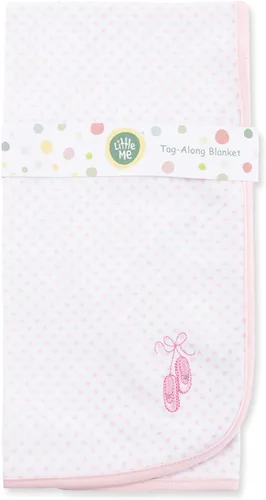 Vista 15 de Mantas Little Me para bebé Niñas Mantas para conejos bebés Manta de recepción para envolver