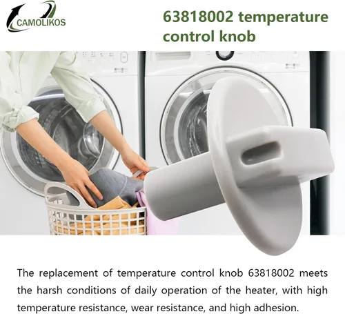Vista 3 de 63818002 Pomo de control de temperatura Compatible con TPI63818002 Piezas de repuesto
