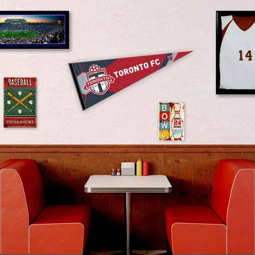 Vista 3 de WinCraft Bandera de banderín del Toronto FC