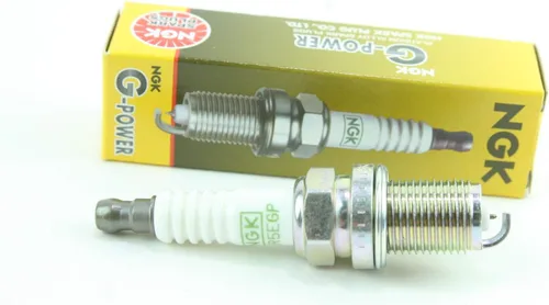 Vista 2 de NGK 7090 bujías de platino G-Power, BKR5EGP, 6 unidades NUEVAS