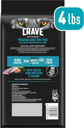 Vista 2 de Crave Comida con proteína para perros, libre de granos, adulto