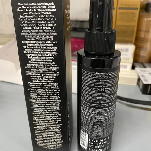 Vista 8 de FARMASI Makeup Time Locker, spray fijador de maquillaje de larga duración, sin aceite, ligero, revitaliza todo el día, acabado natural, 4.2 onzas