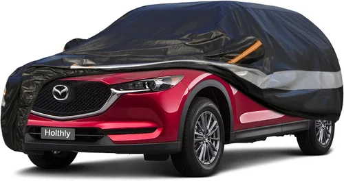 Vista 44 de Funda para automóvil SUV de ajuste personalizado para BMW X1/iX1 2009-2025, 100% impermeable, transpirable, para exteriores, protección contra