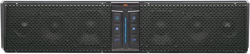 Vista 2 de PowerBass Barra de sonido amplificada de 12 altavoces con montaje de barra cuadrada compatible con carritos de golf