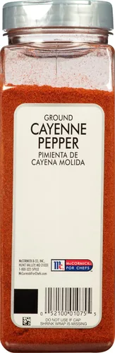 Vista 9 de McCormick Culinary Pimienta de cayena molida, 14 onzas, un recipiente de 14 onzas de pimienta de cayena en polvo, ideal para frotes, adobos, salsas