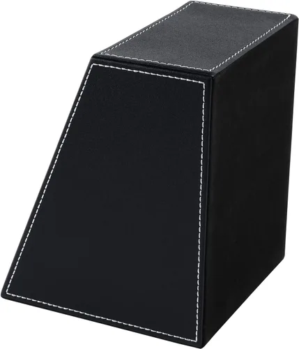 Vista 3 de Soporte para control remoto de TV con 3 compartimentos, almacenamiento de accesorios multimedia, caja de almacenamiento, estante de almacenamiento